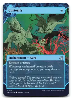 Curiosity (Foil) #17 Wilds of Eldraine: Enchanting Tales - Image 1