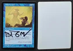 Signed MTG Magic Brom Artist Proof _ Weatherlight _ TEFERI'S VEIL _ VHTF 1/100! - Image 1