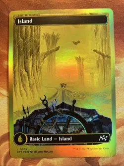 MTG 5 x First-Place Foil Basic Land Aetherdrift Near-Mint!! - Image 3