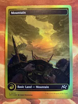MTG 5 x First-Place Foil Basic Land Aetherdrift Near-Mint!! - Image 5