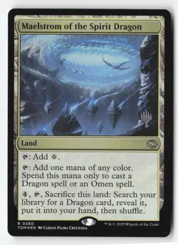 MTG | "Maelstrom of the Spirit Dragon" | R | Promo: Tarkir: Dragonstorm 260 | NM - Image 1