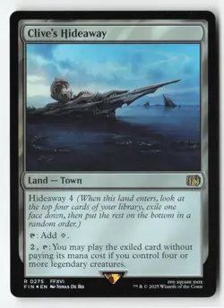 MTG | "Clive's Hideaway" | R | Set FINAL FANTASY 275 | NM - Image 1