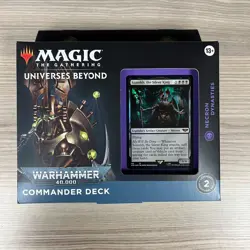 Necron Dynasties Warhammer 40K 40.000 Commander Deck Magic The Gathering MTG - Image 1
