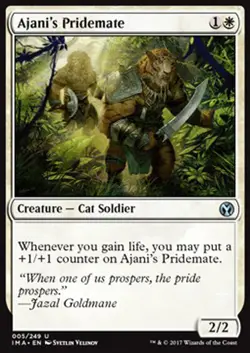 MTG AJANI's PRIDEMATE EXC - COMPAGNO DI AJANI - IMA - MAGIC - Image 1