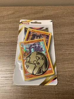 New Pokemon Holo Steelix Astral Radiance Blister Pack + Coin - Image 1