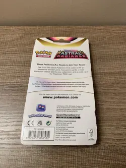 New Pokemon Holo Steelix Astral Radiance Blister Pack + Coin - Image 2