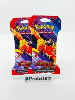 Lot of (2) Pokemon TCG Destined Rivals Sleeved Booster Packs SEALED - Image 1