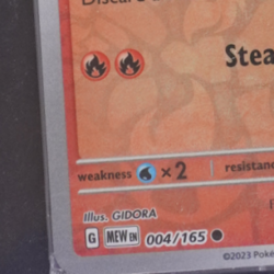 2023 POKEMON SV 151 - MEW EN #004/165 EB CHARMANDER GAMES STAMPED PROMO - SEALED - Image 5