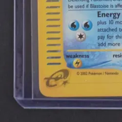 2002 POKEMON EXPEDITION SET #4/165 BLASTOISE HOLO RARE - Image 4