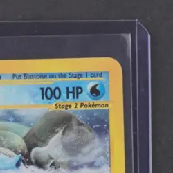 2002 POKEMON EXPEDITION SET #4/165 BLASTOISE HOLO RARE - Image 5