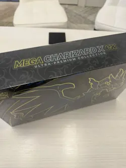 Pokemon Mega Charizard X ex Ultra Premium Collection Box Sealed New UPC - Image 3