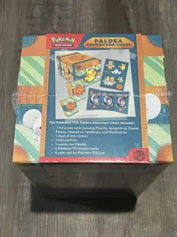 Pokemon TCG: Paldea Adventure Chest- New Factory Sealed (Packs & Promos) - Image 3