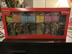 Pokemon TCG Prismatic Evolutions Costco 8 Pack Mini Tins Set + Promos - Sealed - Image 1