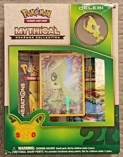 NEW Pokemon TCG: Mythical Collection - Generations - Celebi - 20th Anniversary - Image 1