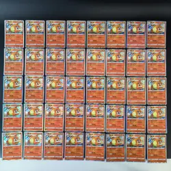 Pokemon TCG Chinese Charizard HOLO Set of 40 - Scarlet & Violet NM - Image 1
