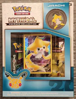 NEW Pokemon TCG: Mythical Collection - Generations - Jirachi - 20th Anniversary - Image 1