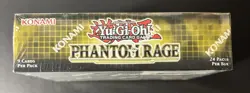 YuGiOh TCG Phantom Rage 1st Edition Factory Sealed Booster Box Brand New - Image 5