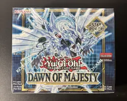 YuGiOh TCG Dawn of Majesty 1st Edition Brand New Factory Sealed Booster Box - Image 1