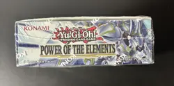 YuGiOh TCG Power of the Elements 1st Edition Factory Sealed Booster Box - Image 4