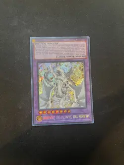 Yugioh Albion The Sanctifire Dragon CYAC-EN035 Secret Rare 1st Edition NM! - Image 5