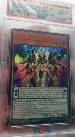 2022 Yu-Gi-Oh 1st Ed Performapal Celestial Magician LDS3-EN130 PSA 10 Gem Mint - Image 5