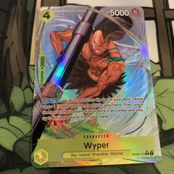 Wyper OP08-110 Rare Parallel Alternate Art One Piece TCG Two Legends English - Image 1