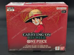 (12) OP-13 One Piece Carrying On His Will English Sealed Booster Boxes Open Case - Image 3