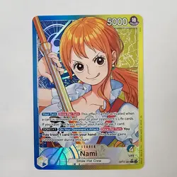 Nami (Alternate Art) - OP11-041 - L - NM - A Fist of Divine Speed - One Piece - Image 1