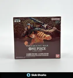 ONE PIECE TCG PARAMOUNT WAR ENGLISH VERSION OP-02 SEALED BOOSTER BOX - Image 1