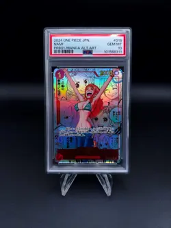 PSA 10 Nami OP01-016 Manga Alt Art ONE PIECE Card game The Best Japanese PRB-01 - Image 1