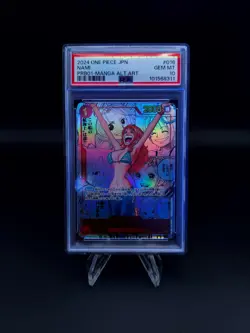 PSA 10 Nami OP01-016 Manga Alt Art ONE PIECE Card game The Best Japanese PRB-01 - Image 2