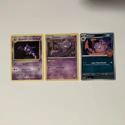 Haunter Pokemon Card Lot x9 Unique Cards Excellent Condition - Image 2