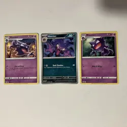 Haunter Pokemon Card Lot x9 Unique Cards Excellent Condition - Image 4