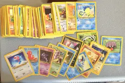 Pokemon WOTC Bulk Vintage Non Holo Lot of 108 Cards MP-DMG - Image 1