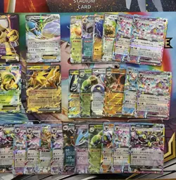 Pokemon Card Lot Full Art Alt Art Fire Alakazam Umbreon Zapdos Fire 35 Cards - Image 2