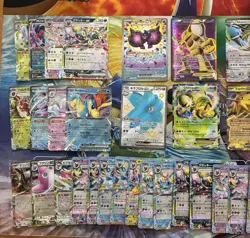 Pokemon Card Lot Full Art Alt Art Fire Alakazam Umbreon Zapdos Fire 35 Cards - Image 3