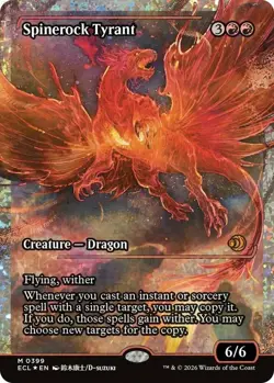 Mint/Near-Mint, English - 1 x MTG Spinerock Tyrant (0399) - Fracture Foil - Show - Image 1