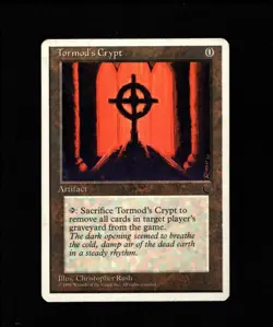MTG Tormod's Crypt MP Chronicles Magic the Gathering ~ Free Shipping ~ - Image 1