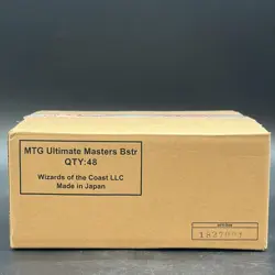 Auction #3 Magic The Gathering Ultimate Masters Booster SEALED CASE - Image 1