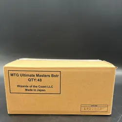Auction #2 Magic The Gathering Ultimate Masters Booster SEALED CASE - Image 1