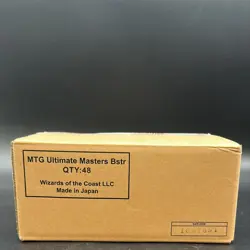 Auction #1 Magic The Gathering Ultimate Masters Booster SEALED CASE - Image 1