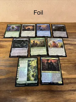 MTG LOTR Lot of 180+ Uncommon, Rare, Mythic, Extended Art, Borderleas, Foil - Image 4