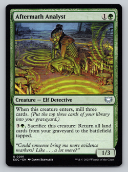 Aftermath Analyst - Commander: Edge of Eternities MTG - Image 1