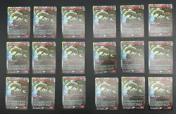 Lot of (18) Magic The Gathering Terror Of The Peaks NM - Image 1