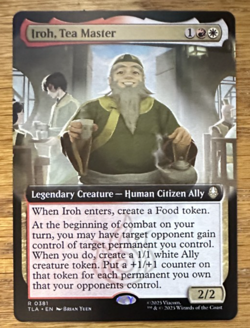 MTG Avatar: The Last Airbender, Iroh, Tea Master - Extended Art - Image 1