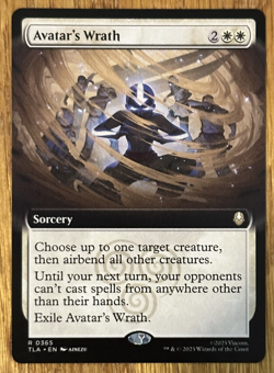 MTG Avatar: The Last Airbender, Avatar's Wrath - Extended Art - Image 1