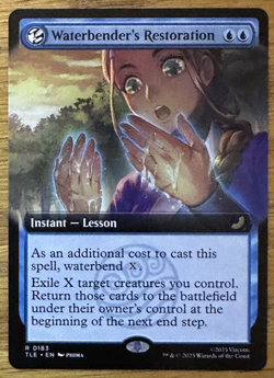 MTG: Avatar: The Last Airbender Eternal-Legal, Waterbender's Restoration 0183 - Image 1