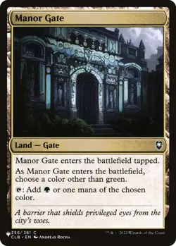 Manor Gate The List Reprints Common NM Magic: The Gathering 356/361 Normal - Image 1