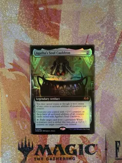 Agatha's Soul Cauldron (Extended Art) Wilds of Eldraine Foil - Image 1
