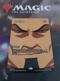 Mtg. Cruel Tutor. Borderless. Avatar: The Last Airbender. Pack Fresh - Image 1